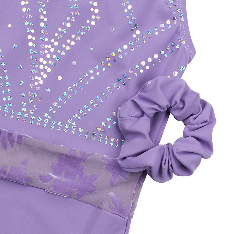 Majestic Purple Diamond Gymnastics Leotard for Girls, Adult, Child