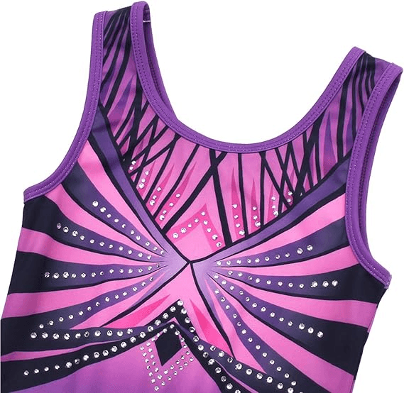 Two-Tone Gymnastics Outfit