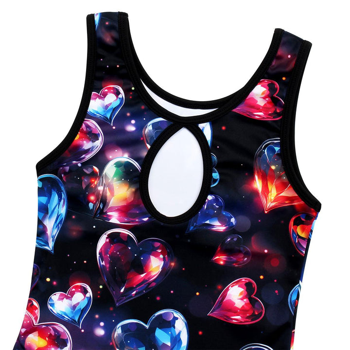 Color Heart Gymnastics Leotard