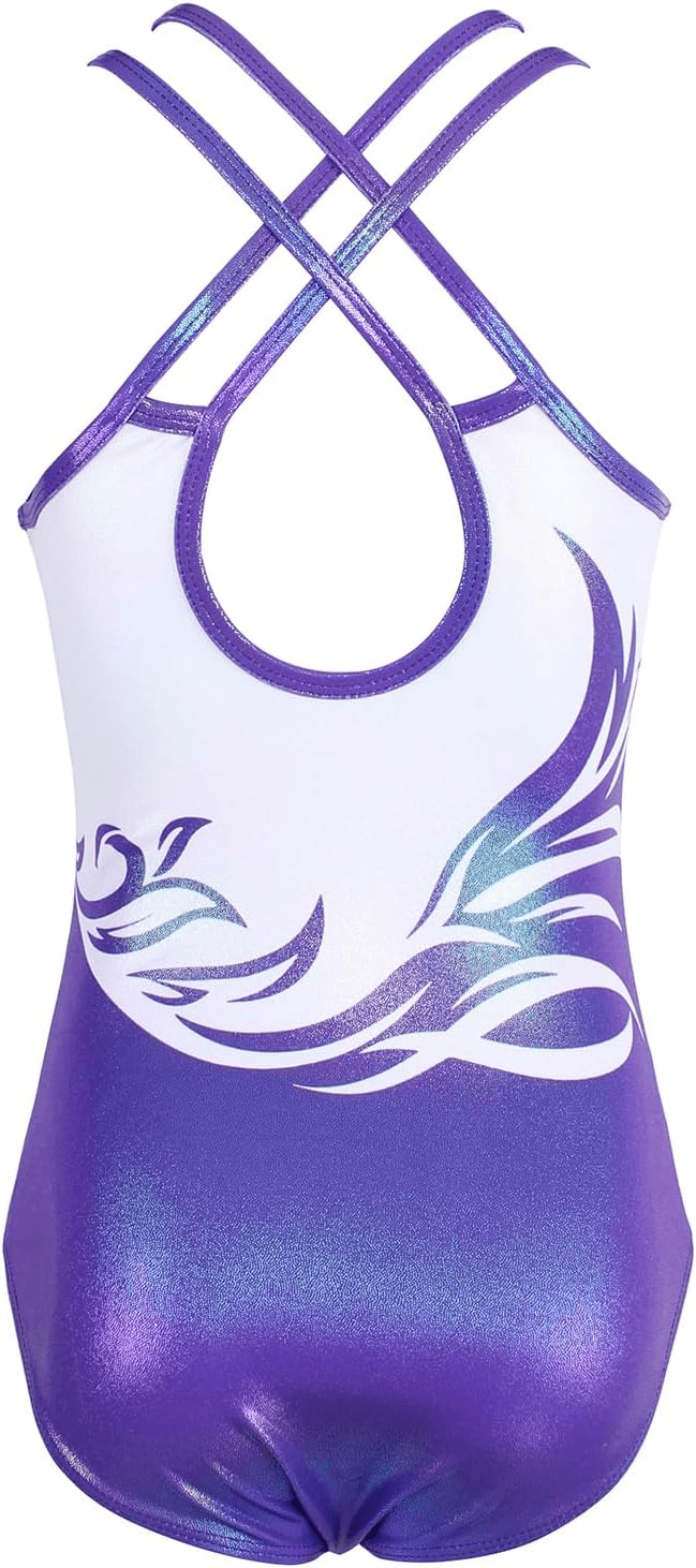 Cross Back Pattern of Diamond Leotard Outfit