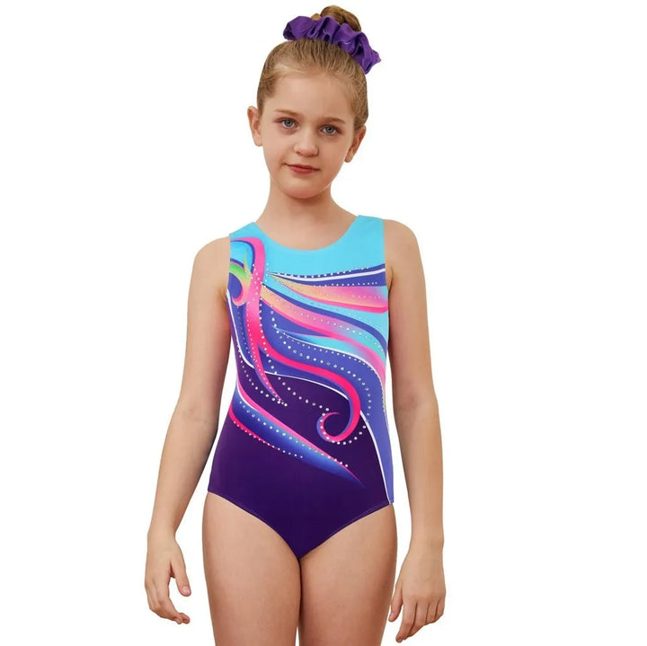 Rainbow Gymnastics Leotard