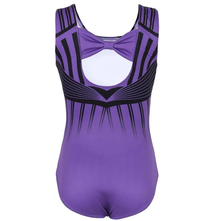 bow-knot back design of Modena Diamond Gymnastics Leotard