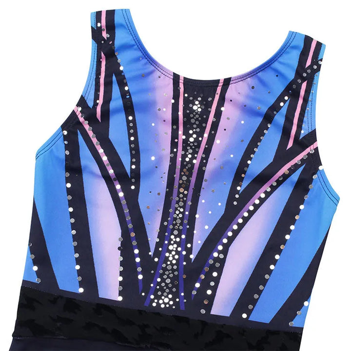 Royal Blue Diamond Leotard