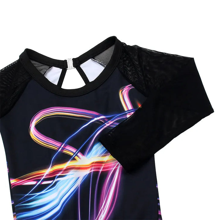 Light Trail Gymnastics Leotard