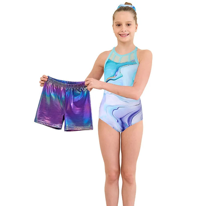 Marble Pattern Gymnastics Set