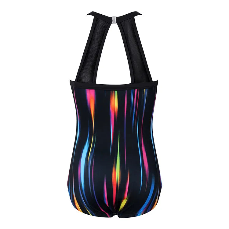 Vibrant Artistic Gymnastics Outfit