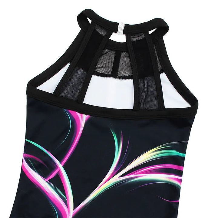 Mesh Tank Gymnastics Leotard